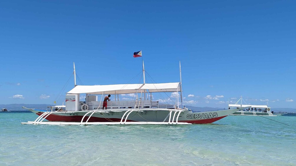 From Cebu: Island Hopping to 3 islands with BBQ lunch