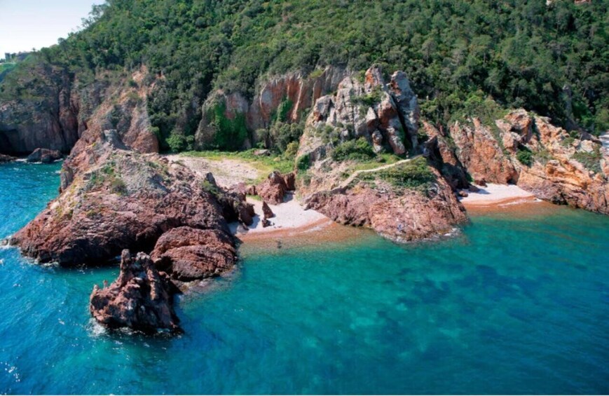 Picture 3 for Activity Mandelieu and the Esterel Mountain by Boat without a License