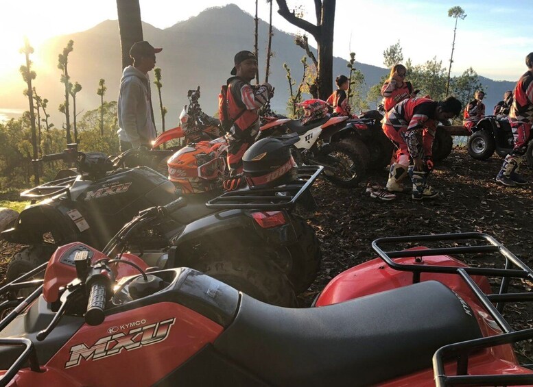 Picture 3 for Activity Bali: ATV Batur Sunrise, Lava, Pine Forest and Hot Spring