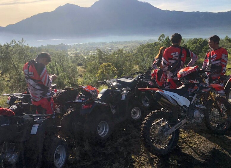 Picture 1 for Activity Bali: ATV Batur Sunrise, Lava, Pine Forest and Hot Spring