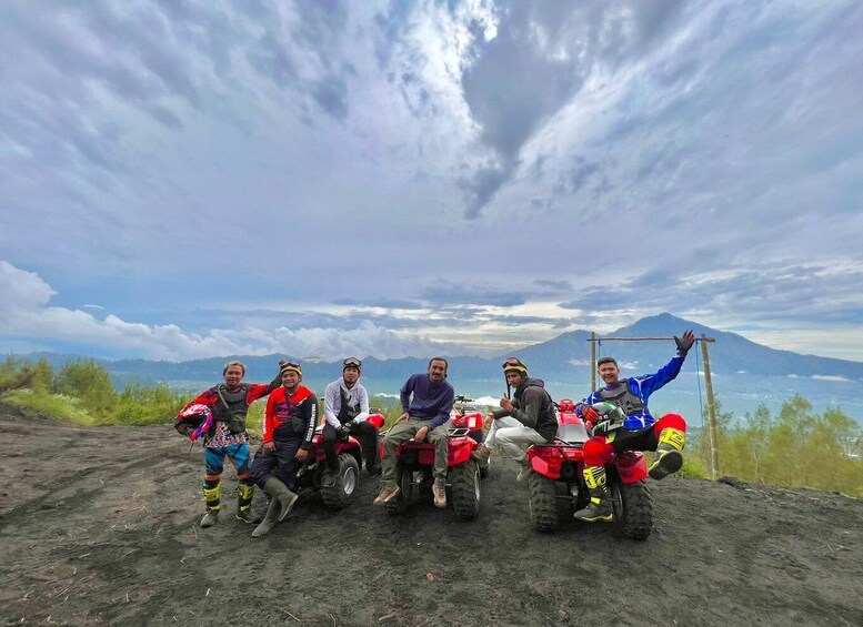 Picture 4 for Activity Bali: ATV Batur Sunrise, Lava, Pine Forest and Hot Spring