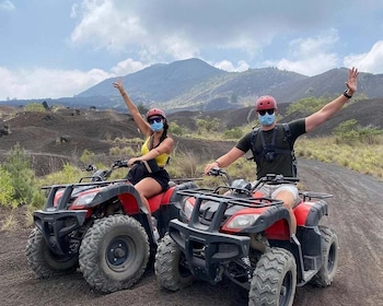 Bali: Mount Batur Sunrise ATV Ride, Black Lava & Hot Springs