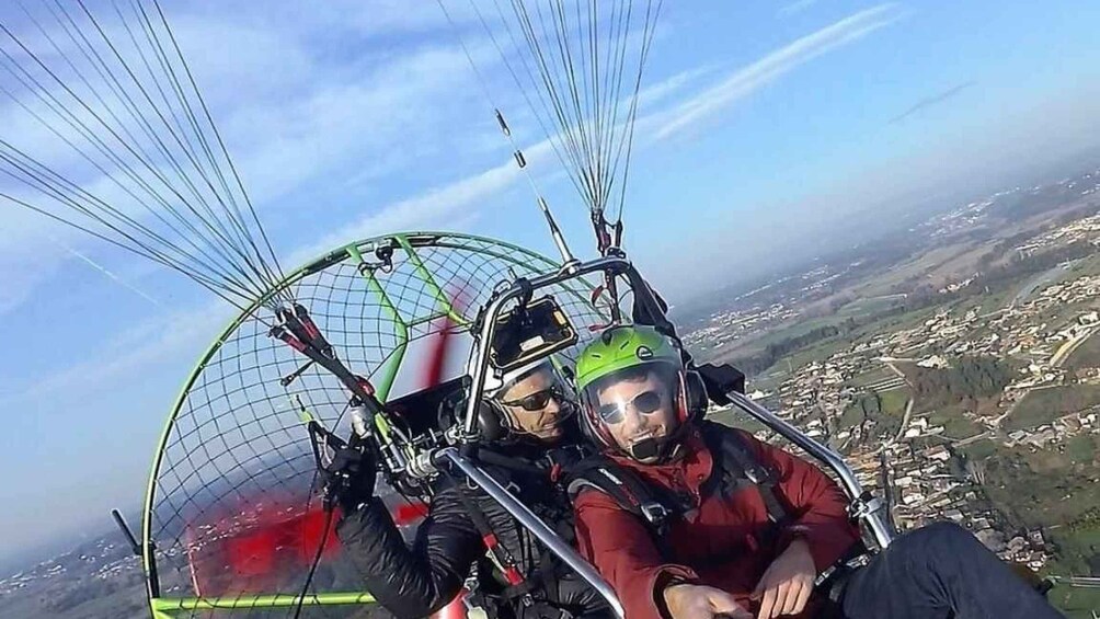 Picture 3 for Activity From Lisbon: Motorised Paragliding Tandem Flight