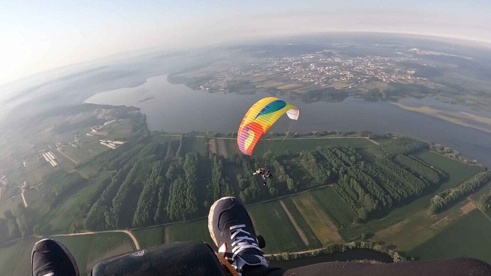 Picture 1 for Activity From Lisbon: Motorised Paragliding Tandem Flight