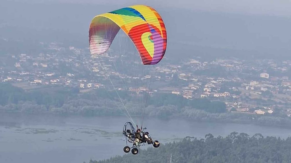 From Lisbon: Motorised Paragliding Tandem Flight