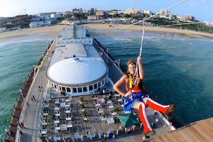 Bournemouth Pier: PierZip Entrance Ticket