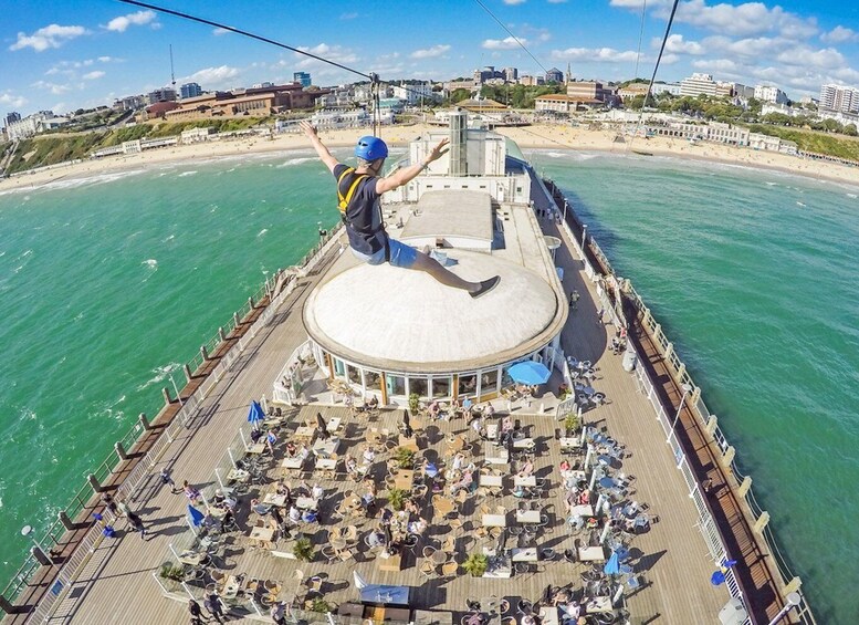 Picture 1 for Activity Bournemouth Pier: PierZip Entrance Ticket