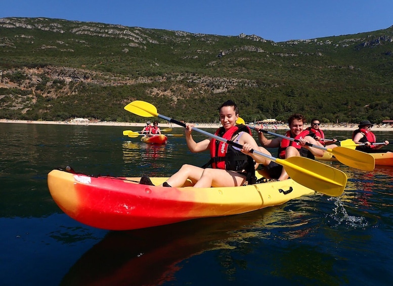 Picture 3 for Activity Arrábida Marine Reserve: Kayaking & Snorkeling Tour