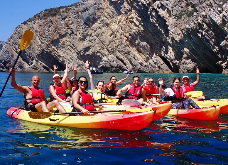 Picture 1 for Activity Arrábida Marine Reserve: Kayaking & Snorkeling Tour