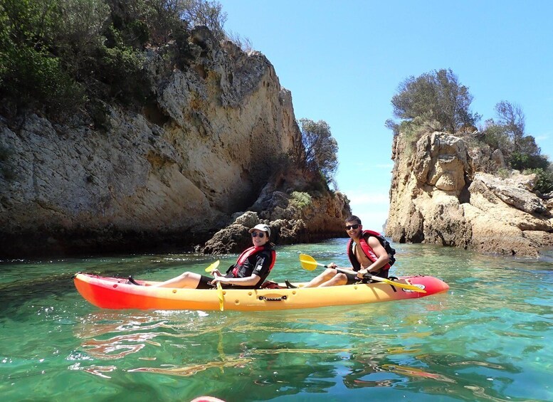 Picture 2 for Activity Arrábida Marine Reserve: Kayaking & Snorkeling Tour