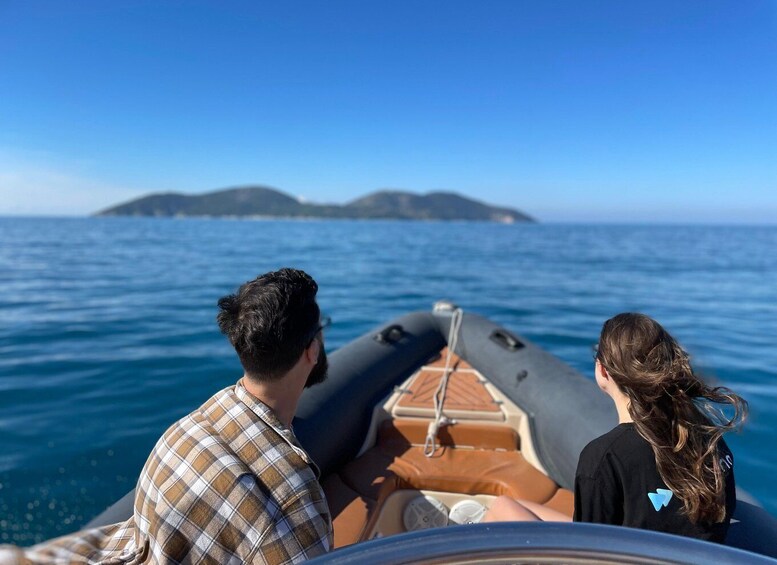 Picture 3 for Activity Vlorë: Sazan Island, Haxhi Ali Cave, and Karaburun Boat Tour