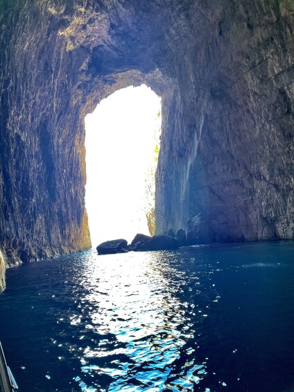 Picture 25 for Activity Vlorë: Sazan Island, Haxhi Ali Cave, and Karaburun Boat Tour