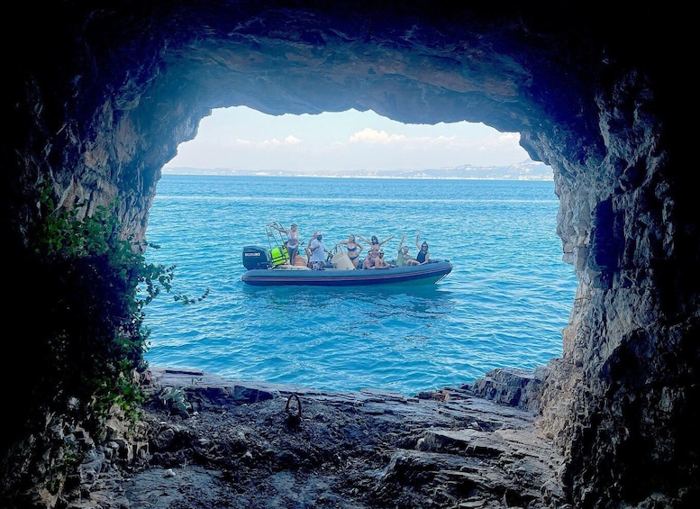 Picture 13 for Activity Vlorë: Sazan Island, Haxhi Ali Cave, and Karaburun Boat Tour