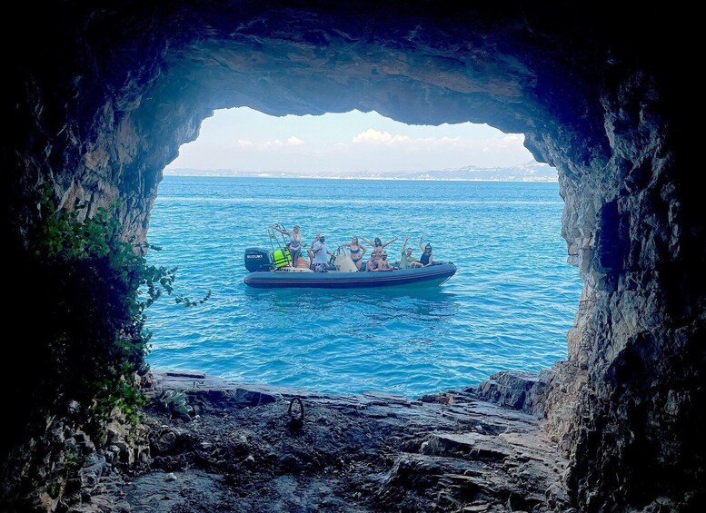 Picture 13 for Activity Vlorë: Sazan Island, Haxhi Ali Cave, and Karaburun Boat Tour