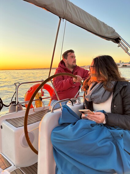 Picture 6 for Activity Lisbon: Romantic Sunset Cruise with Wine & Portuguese Tapas