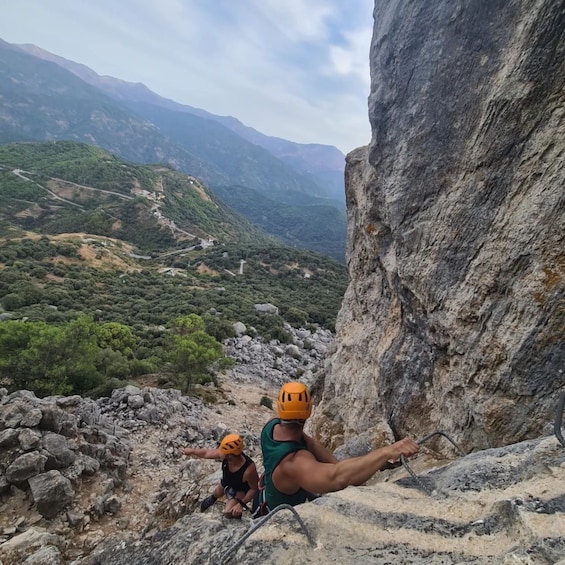 Picture 1 for Activity From Estepona: Vía Ferrata de Benalauria climbing tour