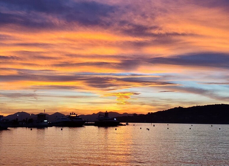 Picture 1 for Activity Private catamaran trip in the Bay of Juan les Pins at sunset