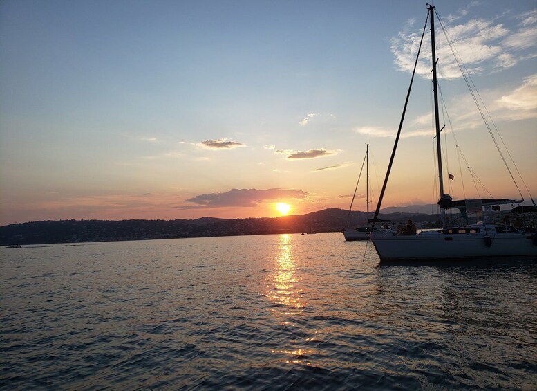 Picture 5 for Activity Private catamaran trip in the Bay of Juan les Pins at sunset