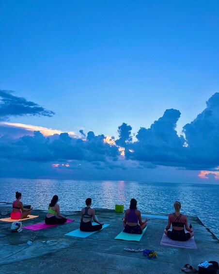 Picture 3 for Activity Beach Yoga Class and Swimming - Sliema