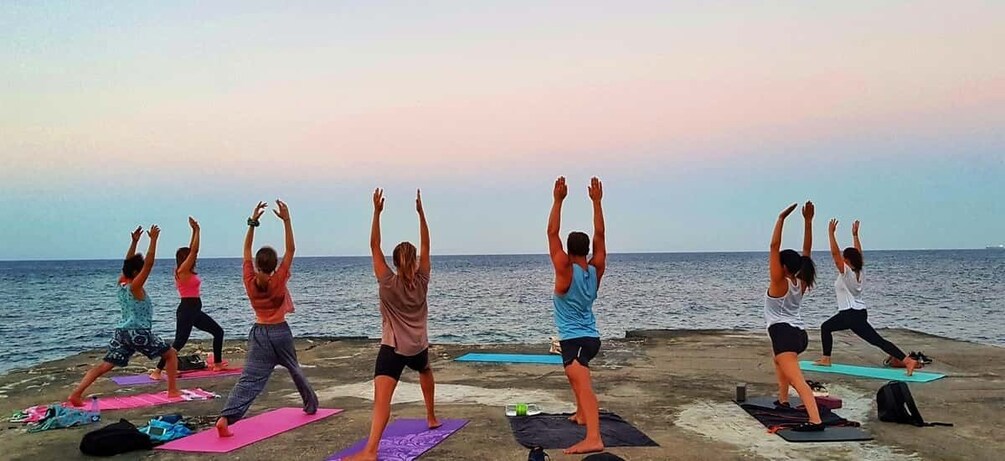 Picture 1 for Activity Beach Yoga Class and Swimming - Sliema