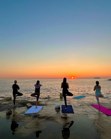 Picture 2 for Activity Beach Yoga Class and Swimming - Sliema