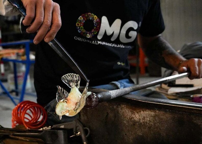 Picture 6 for Activity Glass Blowing Show Visit Murano Glass Factory & Showroom OMG