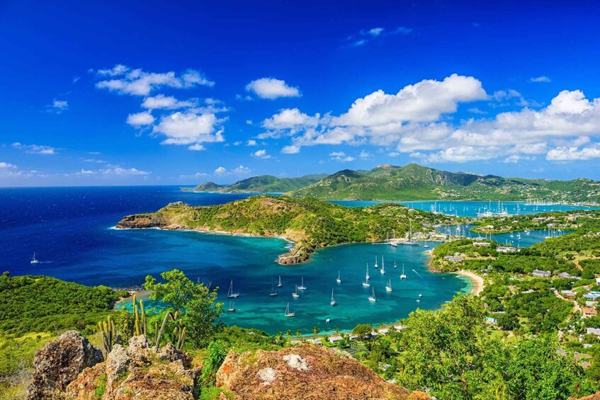 From St John's: Antigua Historical Tour with Beach Visit