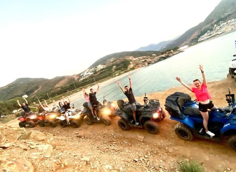 Picture 13 for Activity Agia Pelagia: Sunset Quad Safari and Ghost Town Visit