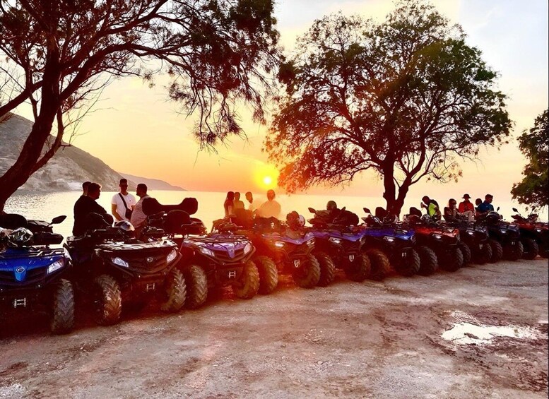 Picture 1 for Activity Agia Pelagia: Sunset or Morning Quad Tour & Ghost Town Visit