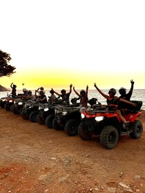 Agia Pelagia: Sunset Quad Safari and Ghost Town Visit