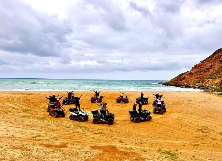 Picture 22 for Activity Agia Pelagia: Sunset or Morning Quad Tour & Ghost Town Visit