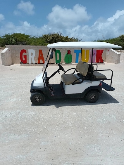 4 / 6 seater Golf Cart Rentals in Grand Turk