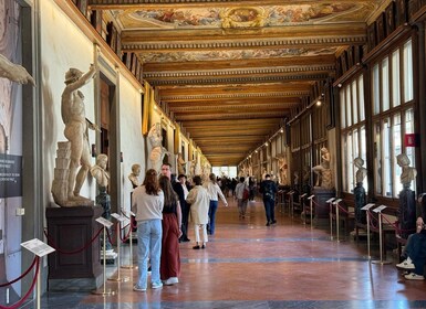 Florence : Galerie des Offices coupe-file Billet avec accompagnateur