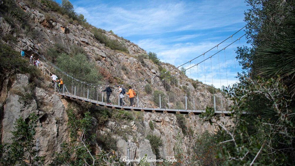 Picture 7 for Activity Chulilla: Turia Canyon, Charco Azul, Hanging bridges...