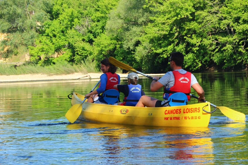 From Vitrac: Dordogne River Canoe Rental