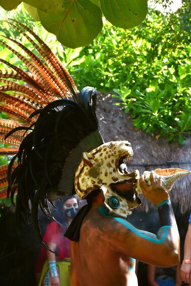 Picture 5 for Activity Guided Jungle Tour by Speed Boat Snorkeling & Mayan Ceremony