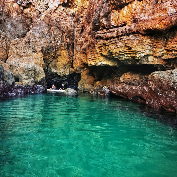 Picture 6 for Activity Raposeira: Guided Kayak Tour and Praia da Ingrina Caves