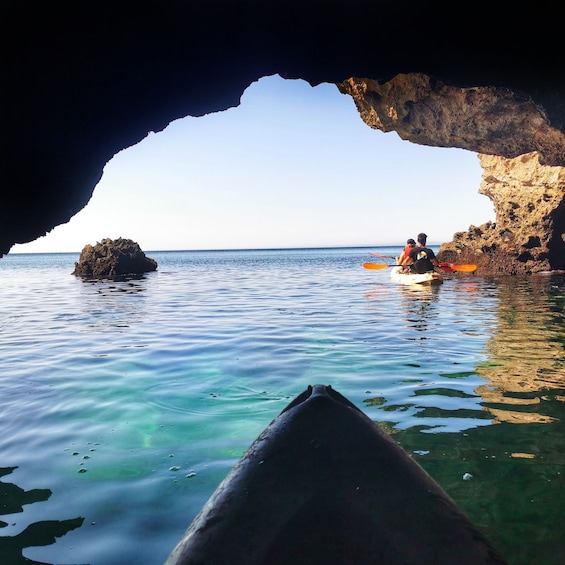 Picture 3 for Activity Raposeira: Guided Kayak Tour and Praia da Ingrina Caves