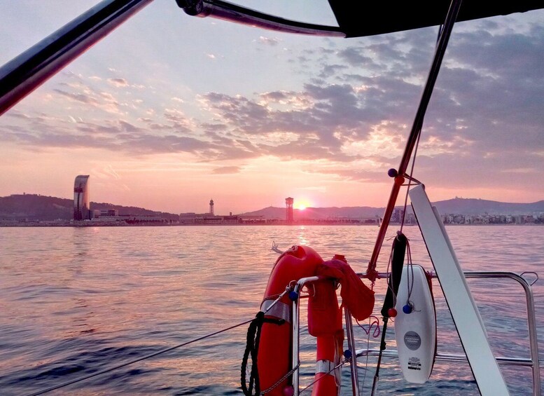 Picture 5 for Activity Barcelona: Sunset Sailing Tour with Open Bar & Snacks