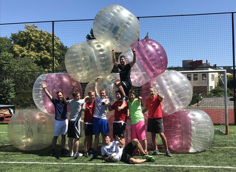 Picture 1 for Activity Prague: Bubble Football, Zorbing Football