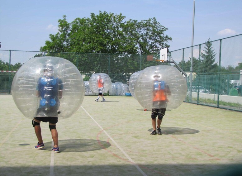 Prague: Bubble Football, Zorbing Football