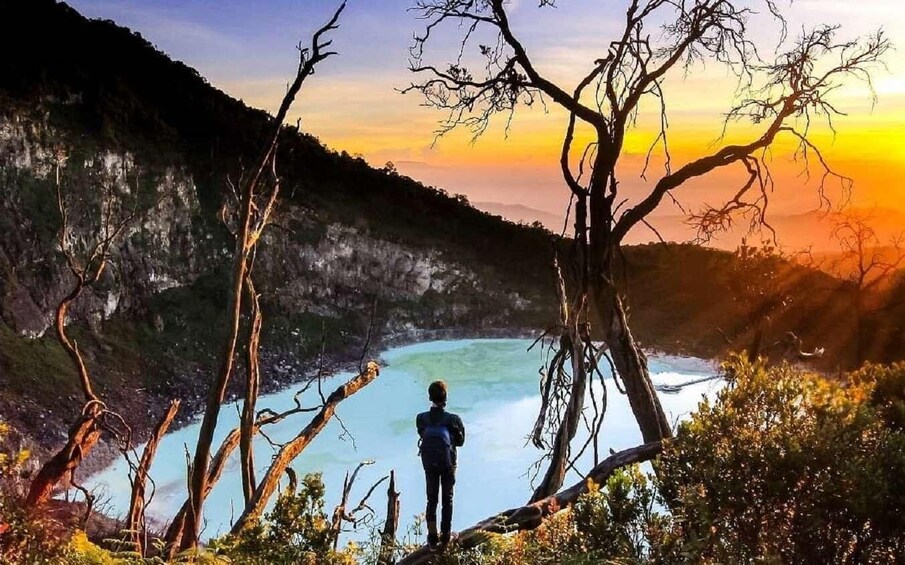 Picture 4 for Activity Jakarta: Volcano White Crater, Natural Hot Spring West Java