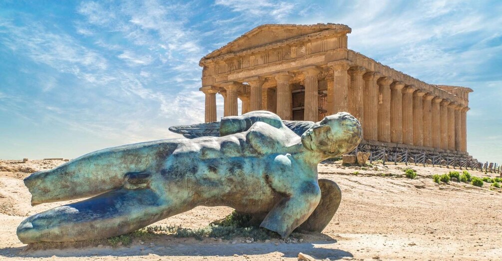 From Catania: Agrigento-Piazza Armerina Audio-guided Tour