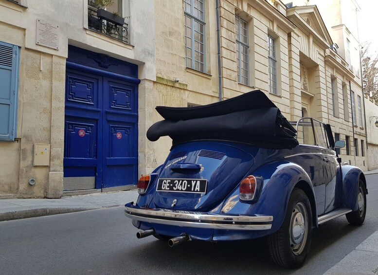 Picture 2 for Activity Paris: Private Guided City Tour by Classic Convertible Car