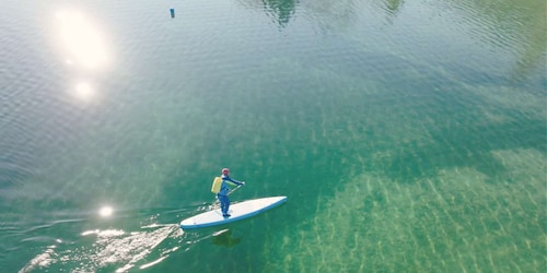 Fuschlsee: Guided Winter Stand-Up Paddleboard & Tea