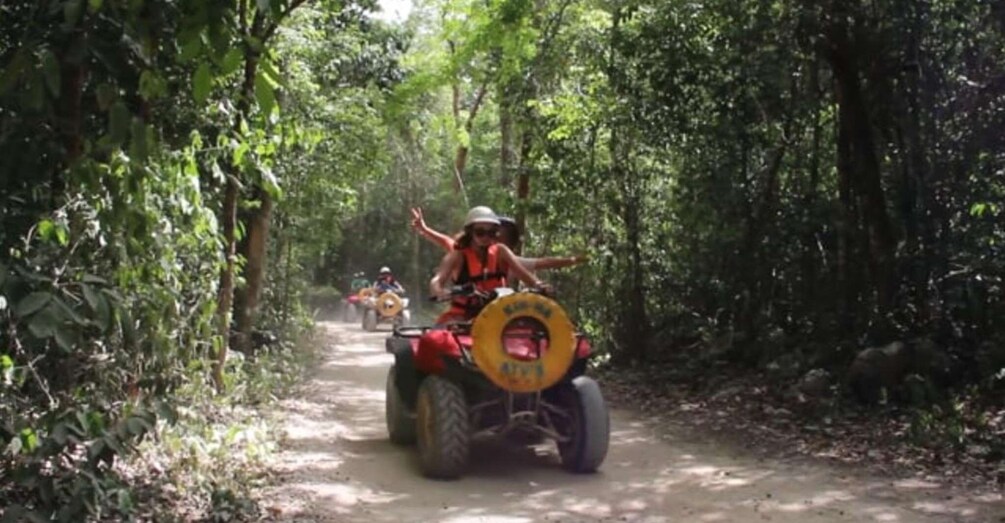 Picture 8 for Activity Cancun's Premier Adventure with ATV, Ziplining, and Cenote!