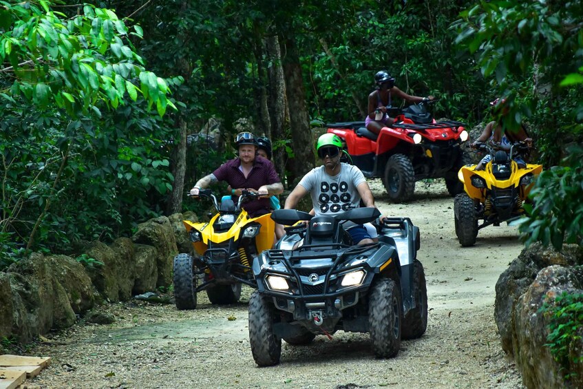 Picture 1 for Activity Cancun's Premier Adventure with ATV, Ziplining, and Cenote!