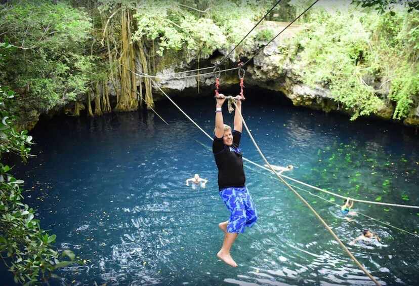 Picture 3 for Activity Cancun's Premier Adventure with ATV, Ziplining, and Cenote!