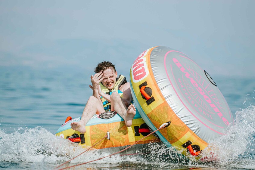 Picture 1 for Activity Corfu: Watersports - Inflatable Rides near Corfu Town