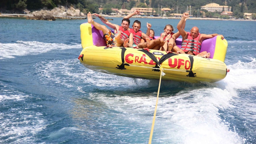 Corfu: Watersports - Inflatable Rides near Corfu Town